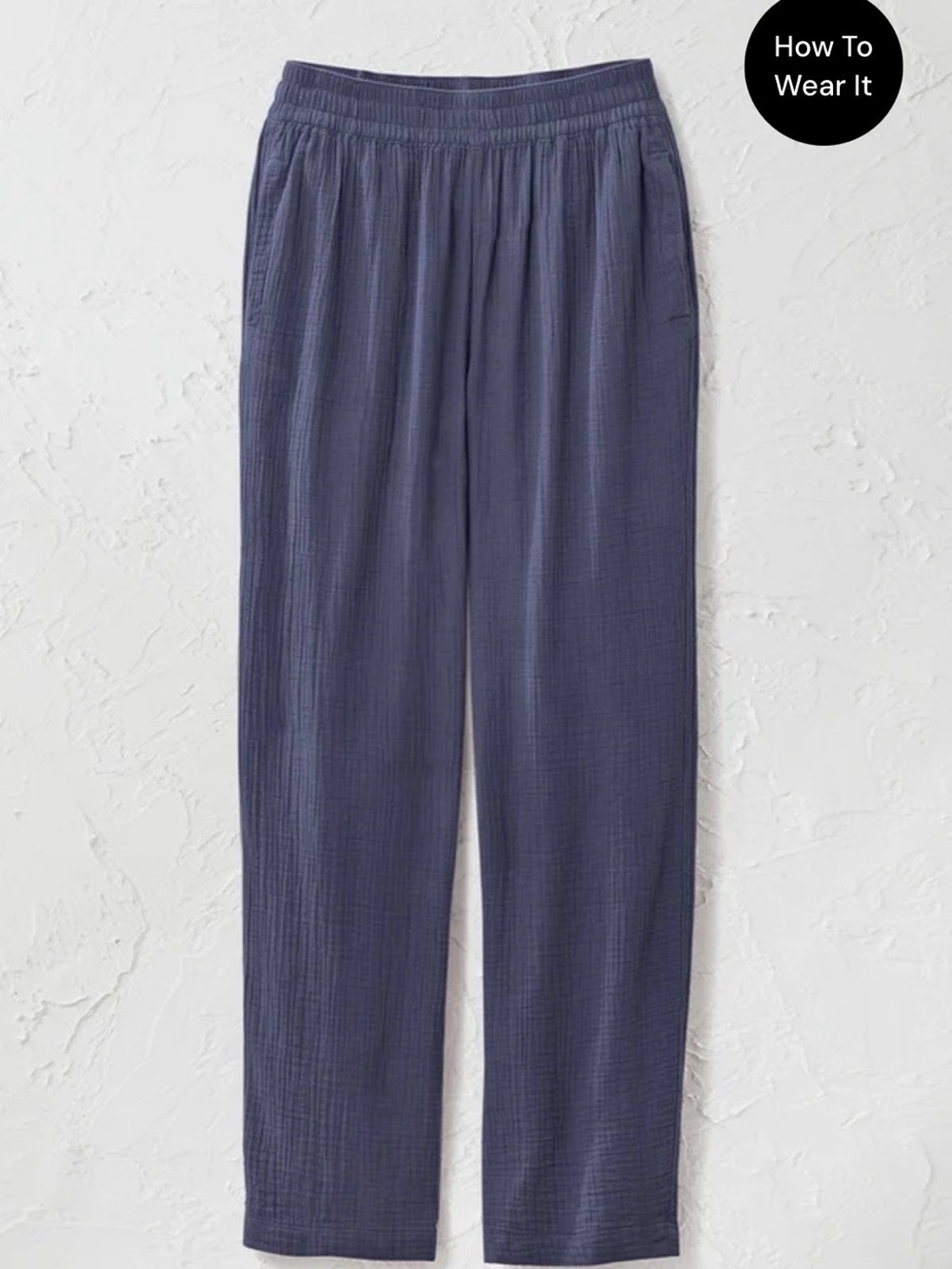 ☀️ 2/$20 Coldwater Creek light as air gauze pull-on pants - Picture 3 of 9